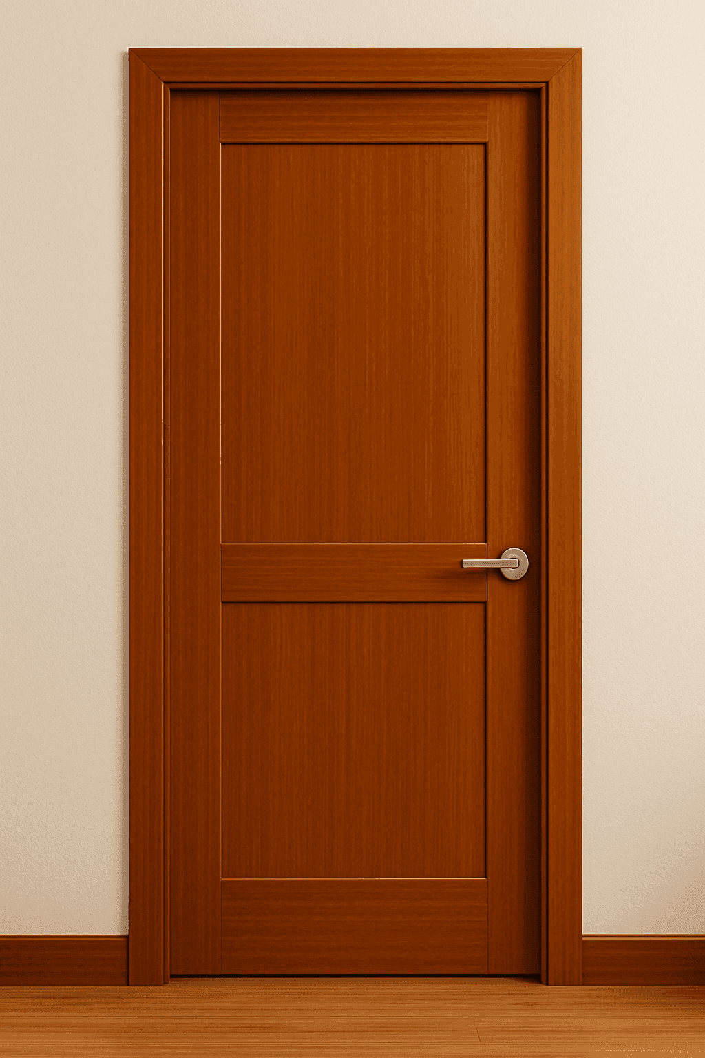 Pintu Jati Melamin Minimalis