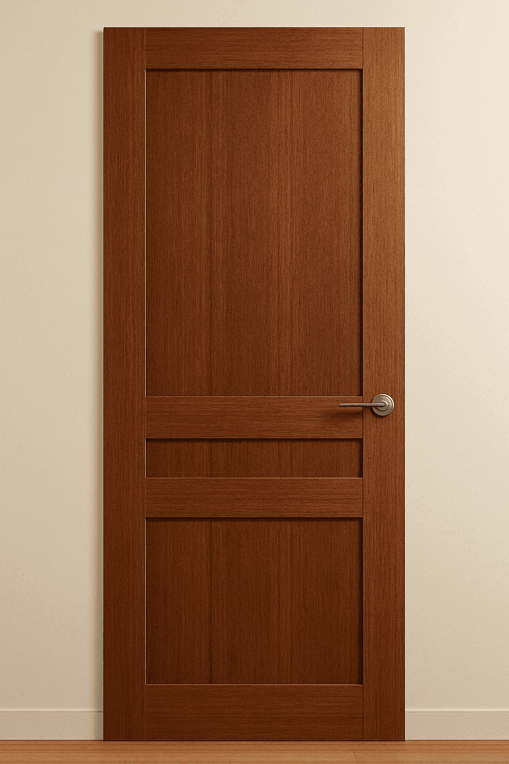 Pintu Merbau Minimalis