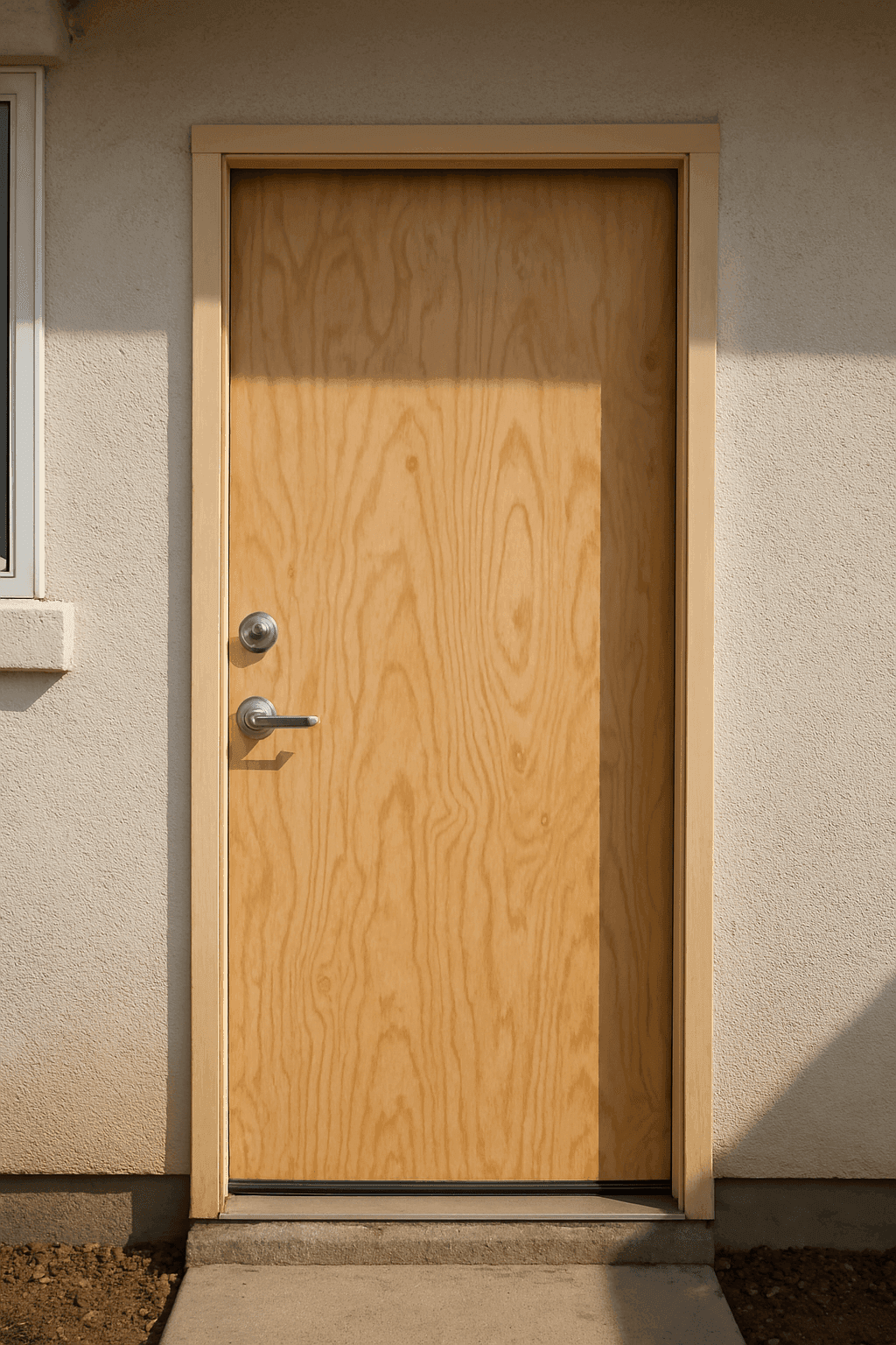 Pintu Eksterior Plywood